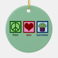 Peace Love Succulents