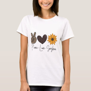 Peace love sunshine  T-Shirt