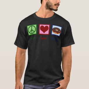 Peace Love sweets birthday party  T-Shirt