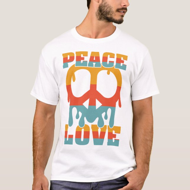 Peace Love T-Shirt (Front)