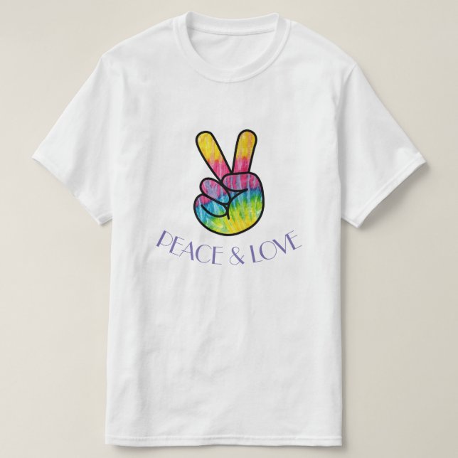 Peace & Love T-Shirt (Design Front)