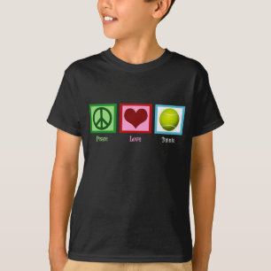 Peace Love Tennis T-Shirt