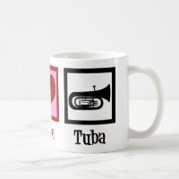 Peace Love Tuba Player