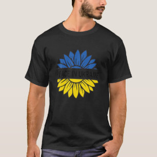 Peace Love Ukraine - Ukrainian Flag I Stand With U T-Shirt