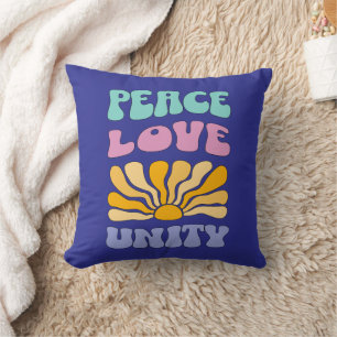 Peace Love Unity Cushion
