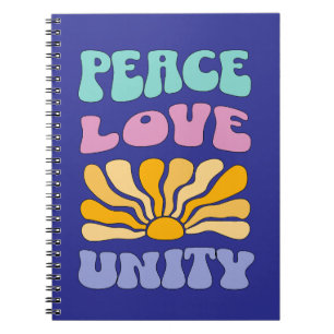 Peace Love Unity Notebook