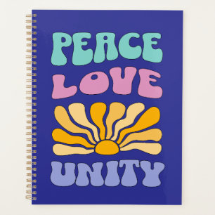 Peace Love Unity Planner