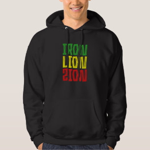 Peace Love Unity Reggae Roots Jamaica Rasta Reggae Hoodie