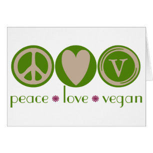 Peace Love Vegan