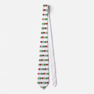 Peace Love Veterinarian Tie
