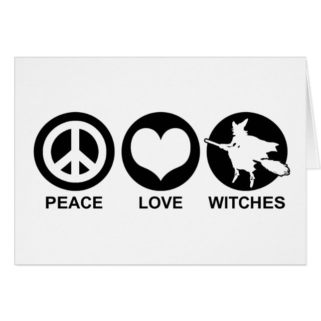 Peace Love Witches (Front Horizontal)