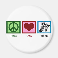 Peace Love Zebras