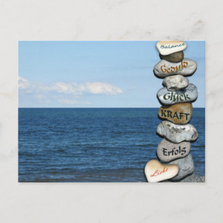 Peace, Luck And Harmony  Postcard