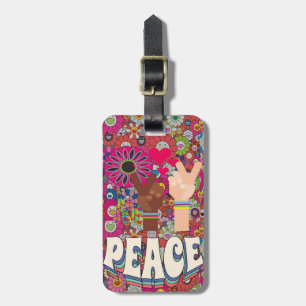 Peace Luggage Tag