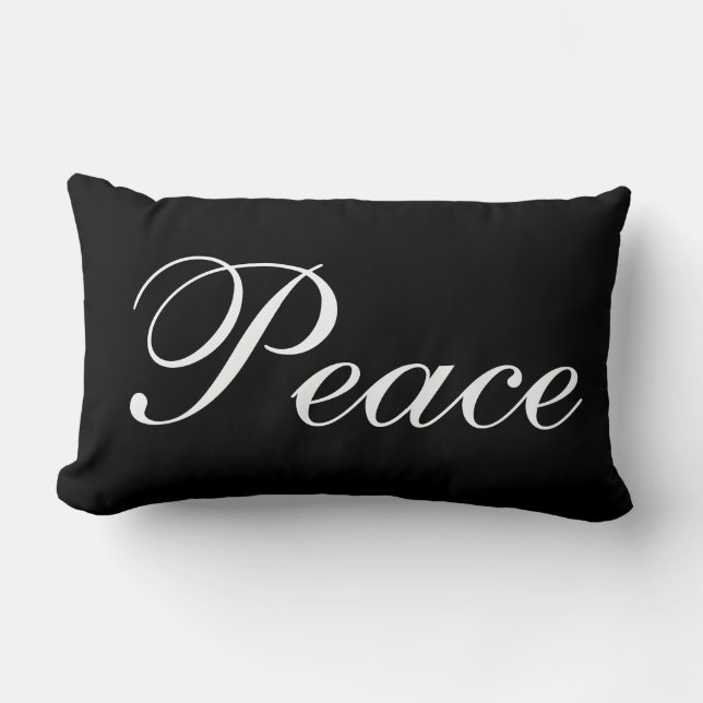 Peace Lumbar Cushion (Front)