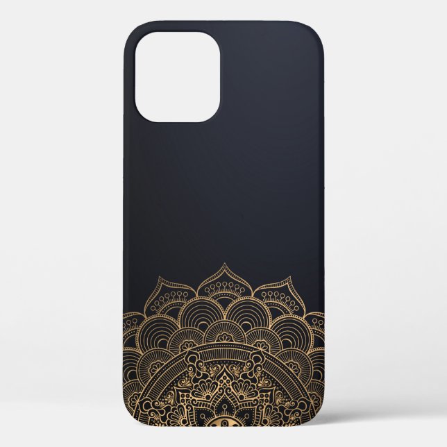 Peace Mandala Luxury Case-Mate iPhone Case (Back)