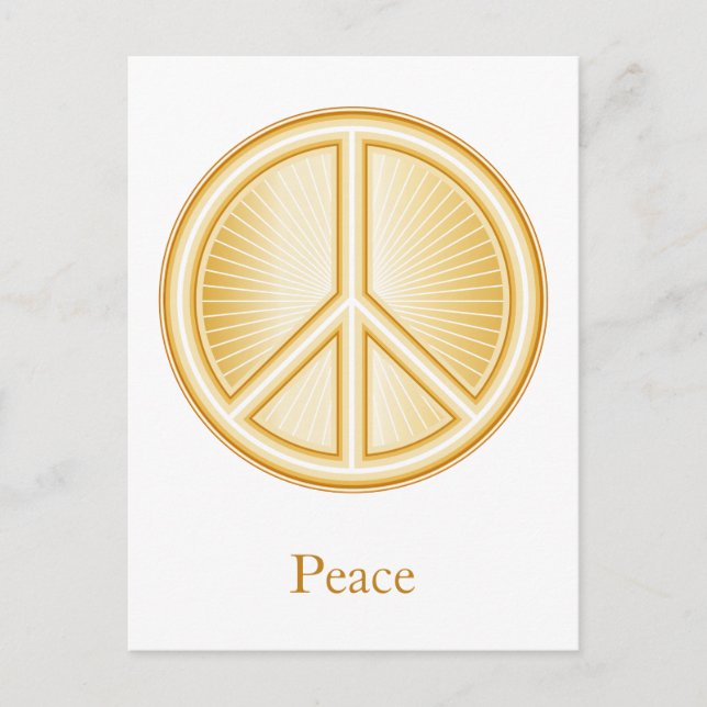 Peace Mandala Postcard (Front)