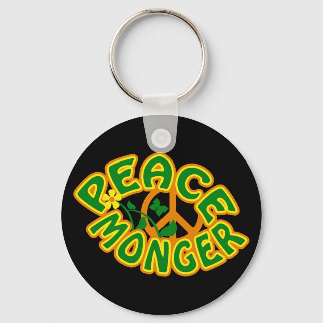 Peace Monger keychain (Front)
