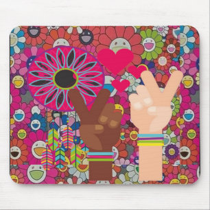 Peace Mouse Pad