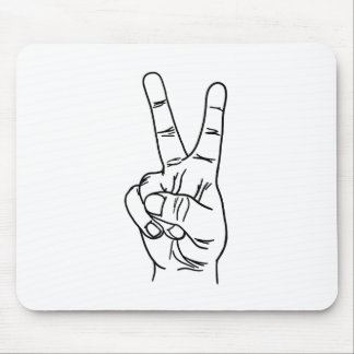 peace mouse pad