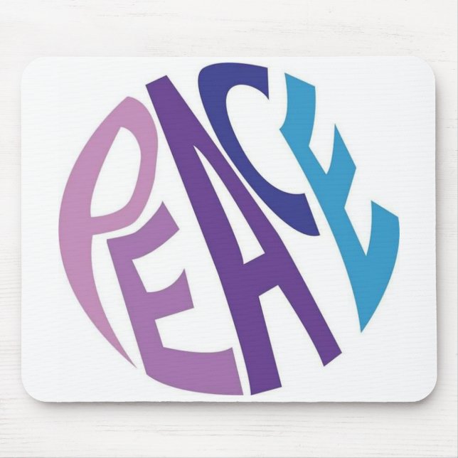 PEACE  MOUSE PAD (Front)