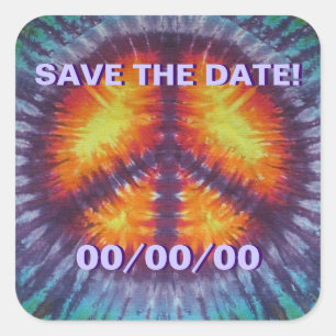 Peace Must Come Save-the-Date Sticker