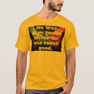 Peace no war Men T-shirt