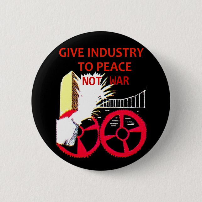 Peace Not War - Button (Front)
