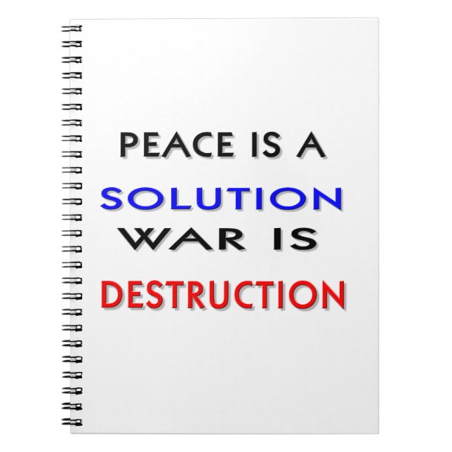 Peace Notebook (Front)