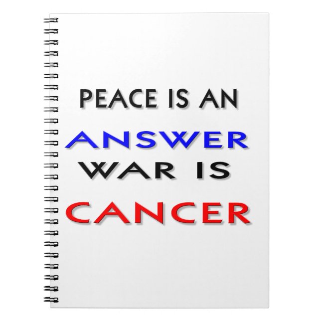 Peace Notebook (Front)