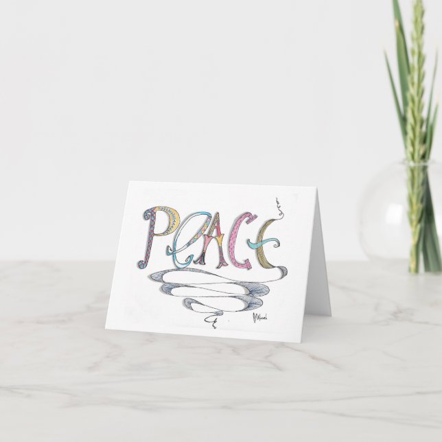 Peace Notecard (Front)