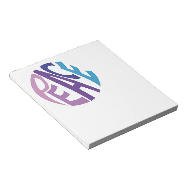 PEACE NOTEPAD (Angled)