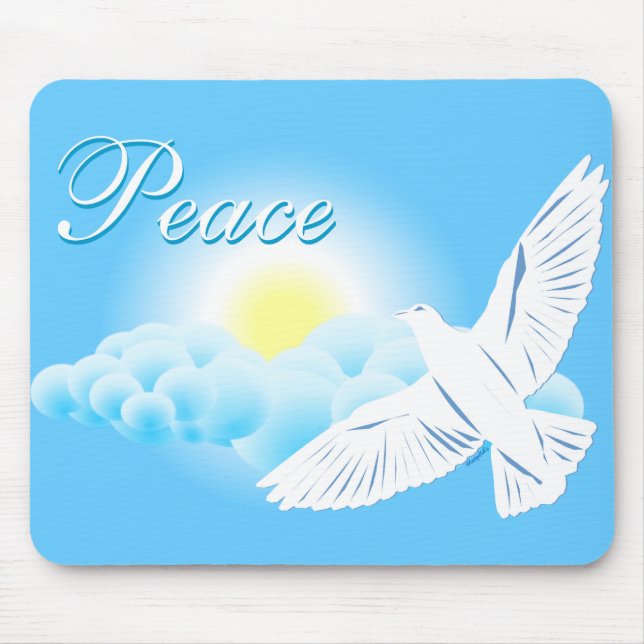 Peace of God Mouse Pad (Front)