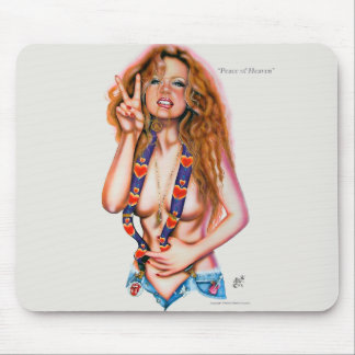 Peace of Heaven Pinup Mousepad