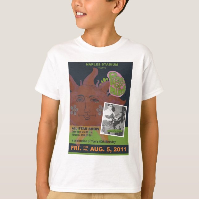 Peace of Mind Birthday Shirt - Child (Front)