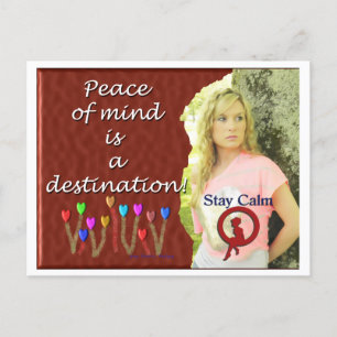 Peace of Mind Destination Postcard