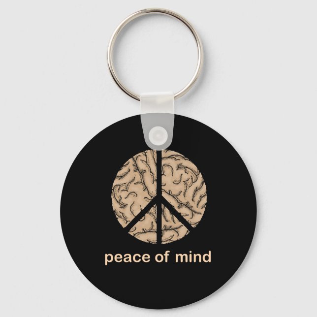 Peace of Mind Key Ring (Front)