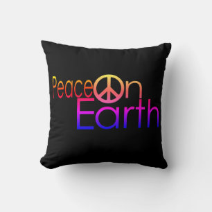Peace on Earth #3 Cushion