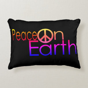 Peace on Earth #3 Decorative Cushion