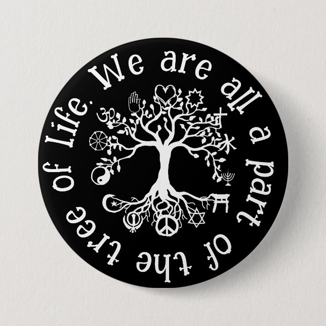 Peace on Earth 7.5 Cm Round Badge (Front)