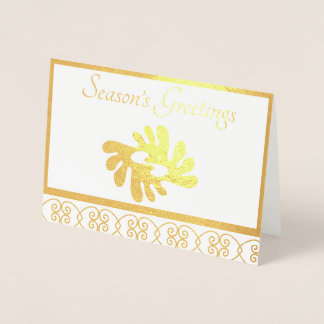 Peace on Earth Adinkra bronya Foil Card