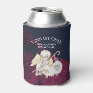 Peace on Earth and Goodwill Towards All Shepherd Can Cooler