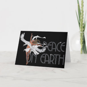 Peace on Earth Angel 1 - Holiday Greeting Card