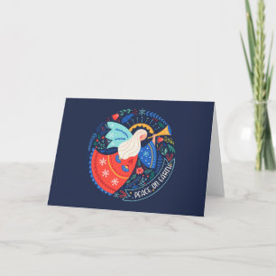 Peace on Earth Angel Design Card