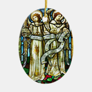 Peace on Earth Angels Christmas Ornament