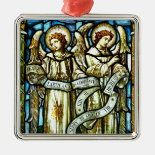 Peace on Earth Angels Christmas Ornament