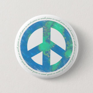 Peace On Earth Button