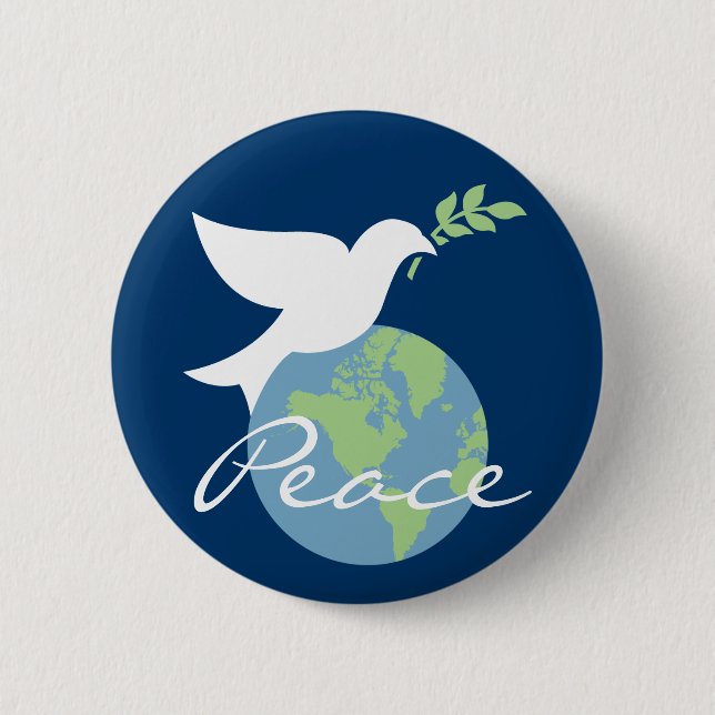 Peace On Earth Button (Front)