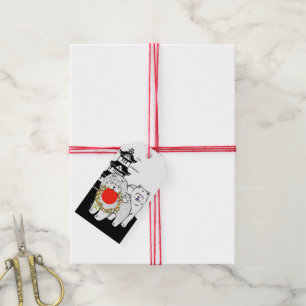 PEACE ON EARTH  - Chow gift tags