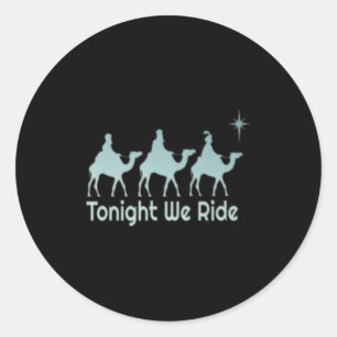 Peace On Earth Christian Faith Funny Vintage T Shi Classic Round Sticker